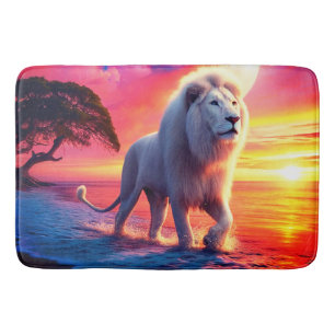 Lion Art Bath Mat