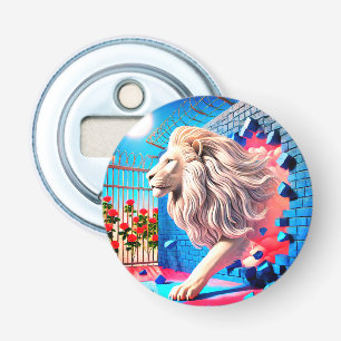 Lion Art Bottle Opener
