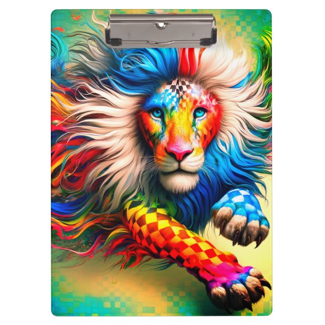 Lion Art Clipboard (Front)