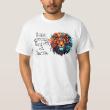 Lion Artwork: I am strong, brave and fierce
