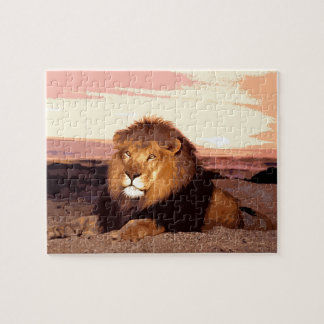 Lion Artwork Jigsaw Puzzle