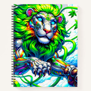 Lion Artwork Notebook