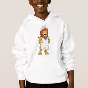 Lion as Cook with Chef hat & Cooking apron