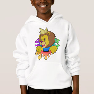 Lion as King with Crown