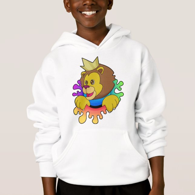 Lion as King with Crown (Front)