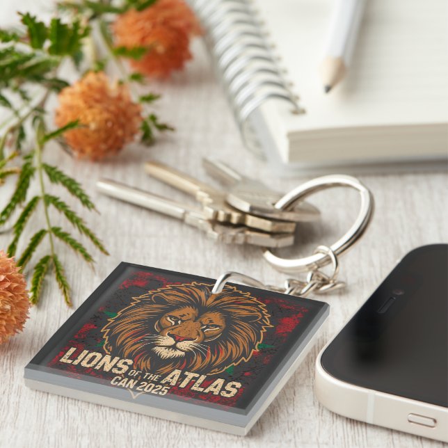 Lion ATLAS Keychain (Front Right)