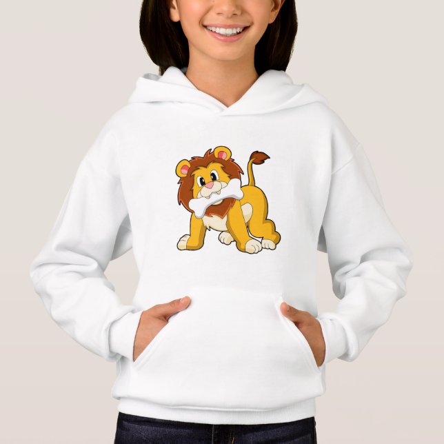 Lion avec os (Devant)
