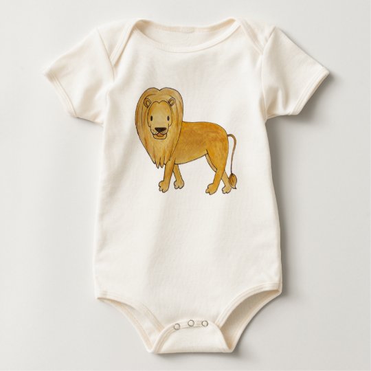 Lion Baby Bodysuit