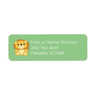 Lion Baby Shower Safari