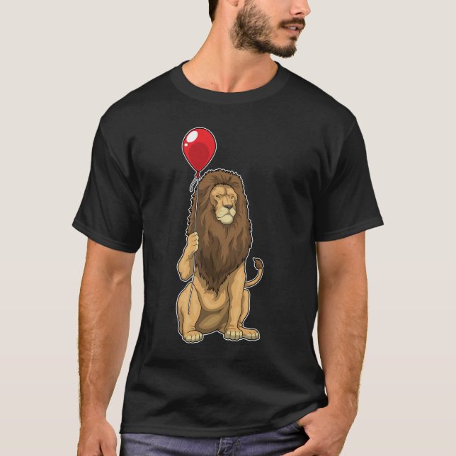 Lion Balloon T-Shirt (Front)