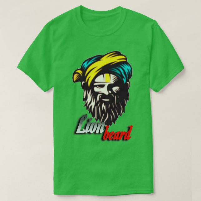 Lion beard T-Shirt (Design Front)