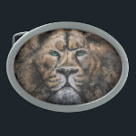 Lion Belt Buckle<br><div class="desc">Strong Lion Belt Buckles - MIGNED Art Painting - or Choose / Add Your Unique Text / Name / Colour - Make Your Special Belt Buckle / Gift - Resize and move or remove and add elements / text with Customization tool ! Painting and Design by MIGNED. Please see my...</div>
