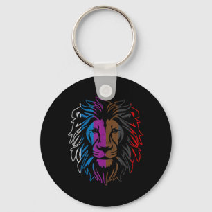 Lion Belt Colours Jiu Jitsu BJJ Brazilian Jujitsu Keychain