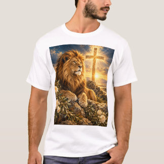 Lion Beneath the Cross T-Shirt