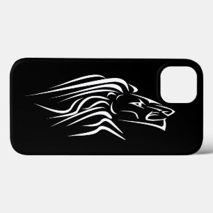 Lion Black iPhone Case or Choose Colour