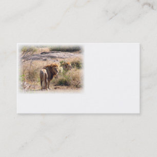 Lion business card 1