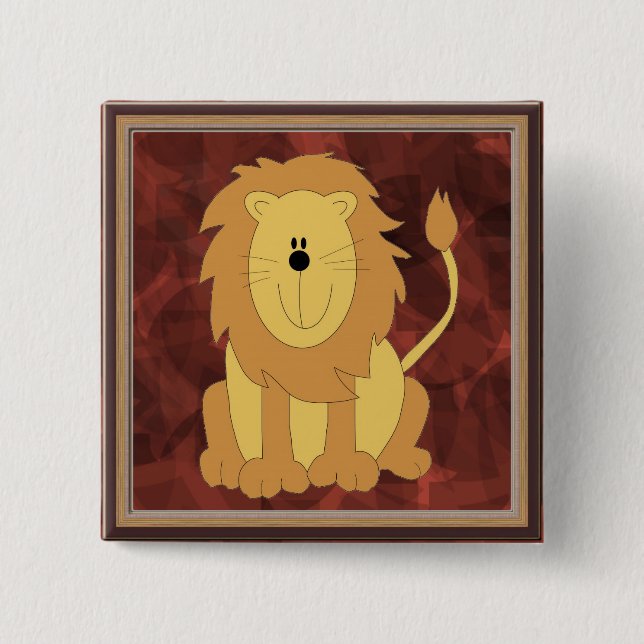 Lion Button (Front)