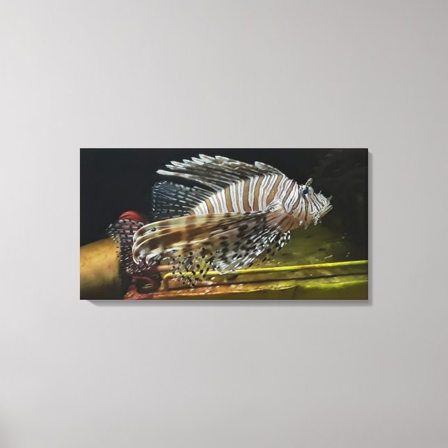 Lion Canvas Print (Front)