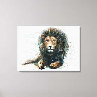 Lion Canvas Print