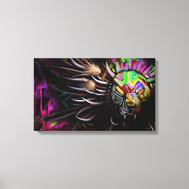 Lion Canvas Print (Front)