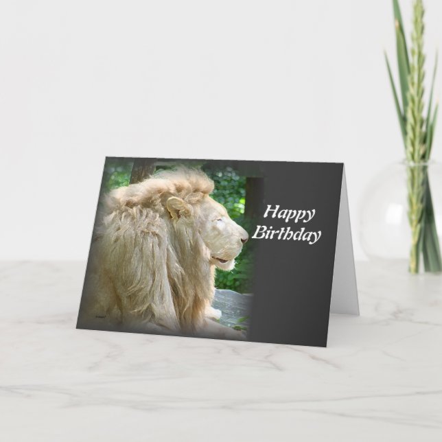 lion card (Front)