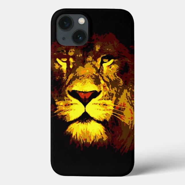 Lion Case-Mate iPhone Case (Back)