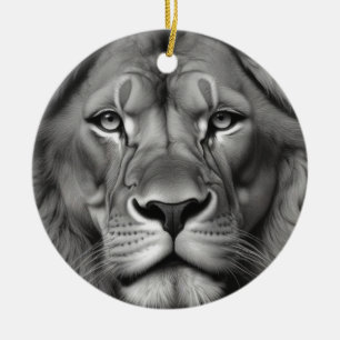 Lion Ceramic Ornament