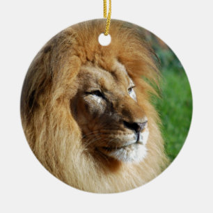 Lion Ceramic Ornament
