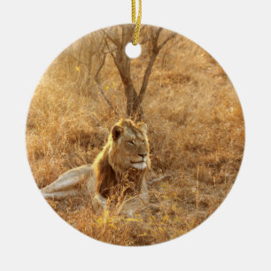 Lion Ceramic Ornament