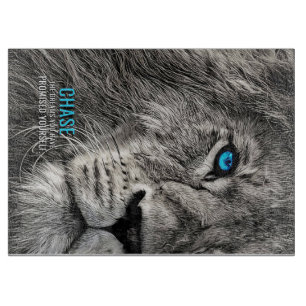 Lion Chase Your Dreams Cutting Board