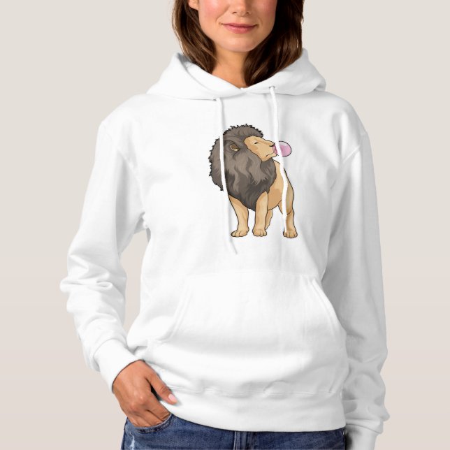 Lion Chewing gum Hoodie (Front)