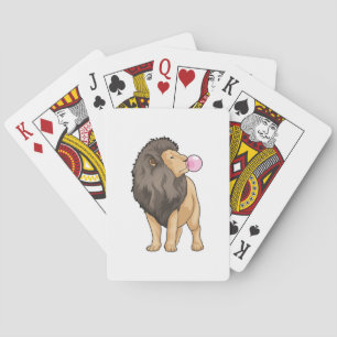 Lion Chewing gum Playing Cards