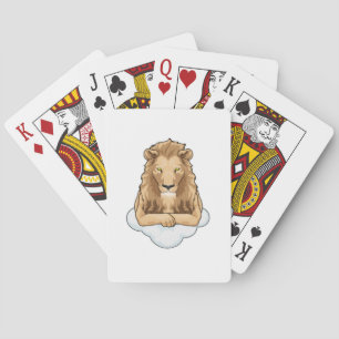 Lion Clouds Playing Cards