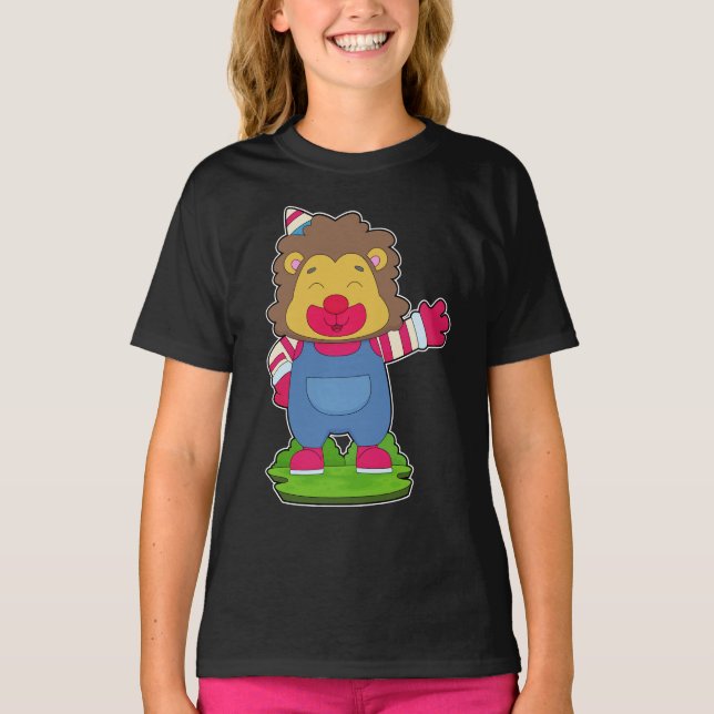 Lion Clown T-Shirt (Front)