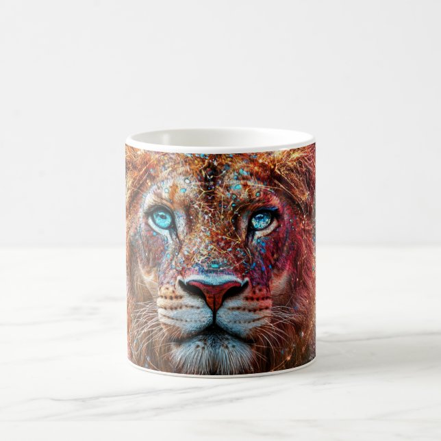 lion coffee mug (Center)