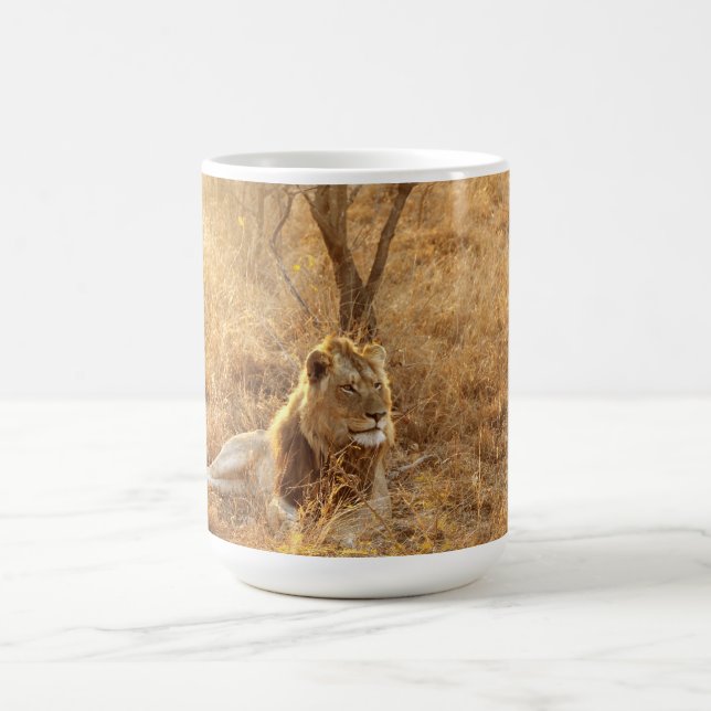 Lion Coffee Mug (Center)