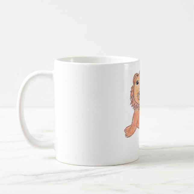 Lion Coffee Mug (Left)