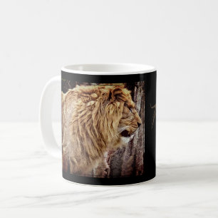 LION COFFEE MUG CUP