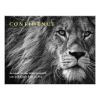 Lion Confidence Quote Inspirational