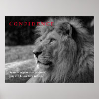 Lion Confidence Quote Inspirational
