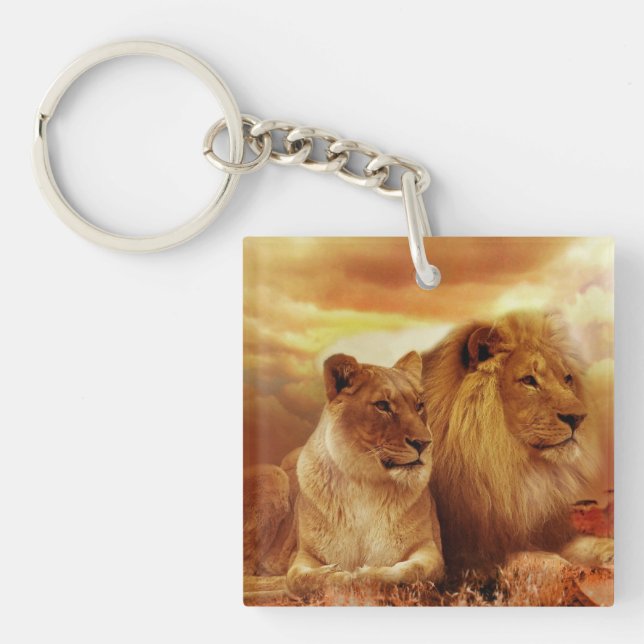 Lion Couple (Devant)