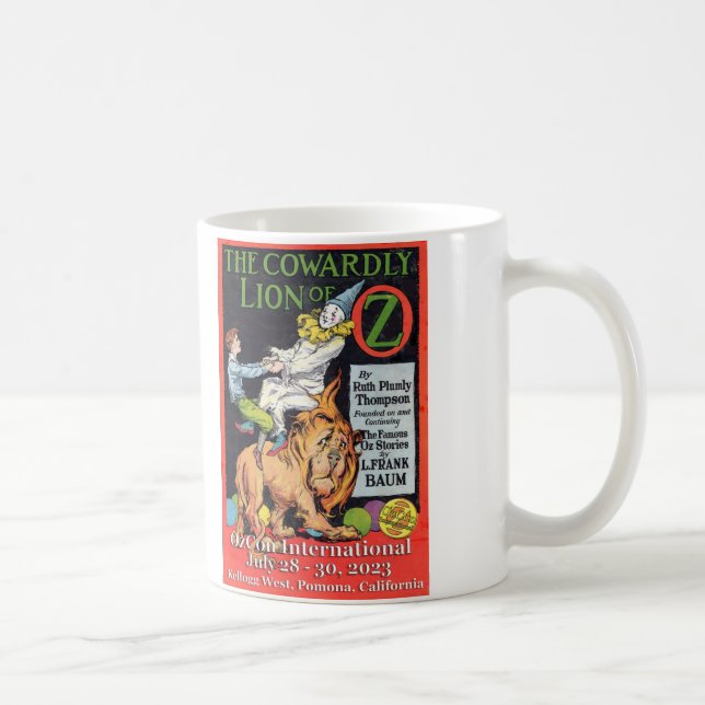 Lion croustillant de l'Oz Centennial Mug (Droite)