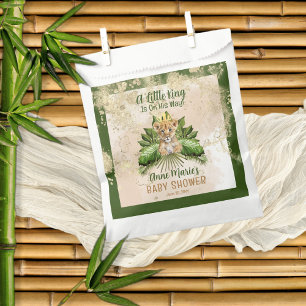 Lion Cub A Little King Is On His Way Baby Shower Favour Bag