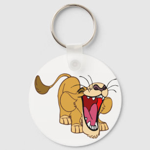 Lion cub cartoon keychain