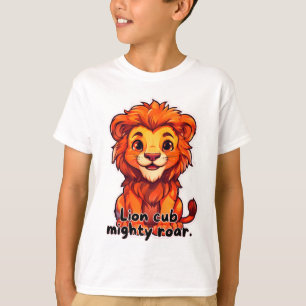 lion cub mighty roar  T-Shirt