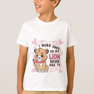 Lion Cub souriant - Joli T-shirt Lion Bébé
