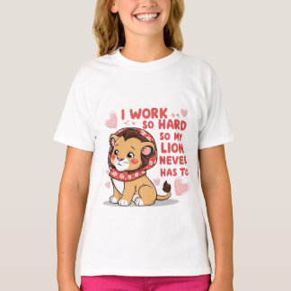 Lion Cub souriant - Joli T-shirt Lion Bébé