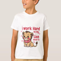 Lion Cub souriant - Joli T-shirt Lion Bébé