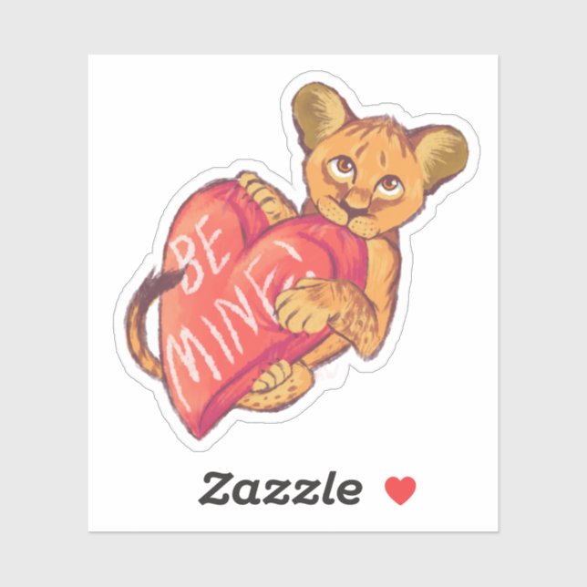 Lion Cub Valentine (Sheet)