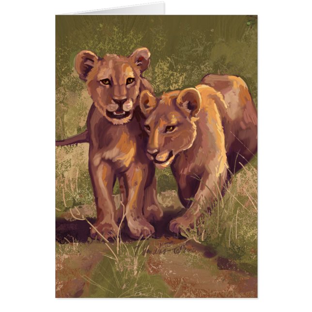 Lion Cubs (Devant)